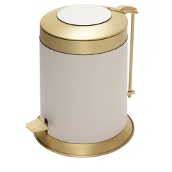 Giobagnara Cestino per pedali Bebop Gold> Arredo Bagno