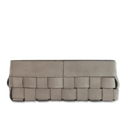 Cassigoli Cestino Piccolo Bottega in pelle Nubuck Grigio Luna><noscript><img width=