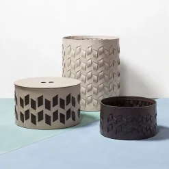 Rudi Cestino rotondo Cancun N. 13 Beige> Ceste