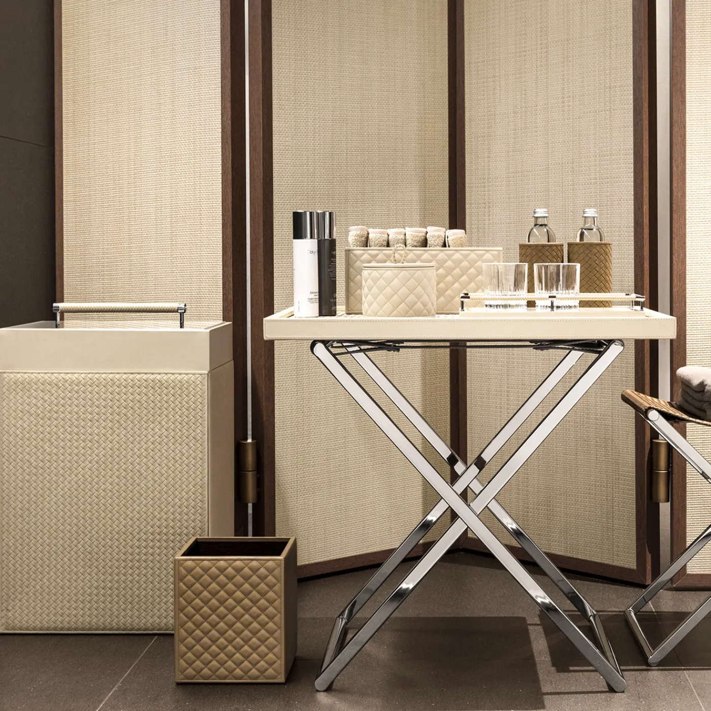 Riviere Cesto da bucato Diana intrecciato a mano> Ceste