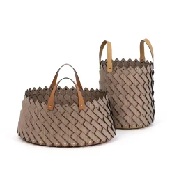 Pinetti Cesto Sestriere Grande Ovale in legno><noscript><img width=