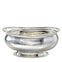 Bragagnolo Argenti Ciotola centro tavola ovale stile inglese in argento> Centrotavola