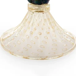 Officine di Murano 1295 Ciotola con piede in oro 24 carati e nero><noscript><img width=