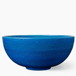Bitossi Ceramiche Ciotola Decorativa Bolo Blu di Aldo Londi><noscript><img width=