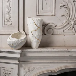 Fos Ceramiche Ciotola decorativa Zefiro Gold Cracks><noscript><img width=