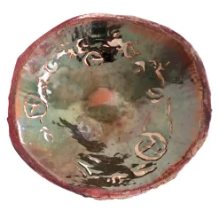 Giovanna La Falce Ciotola d'oro #3> Piatti Decorativi