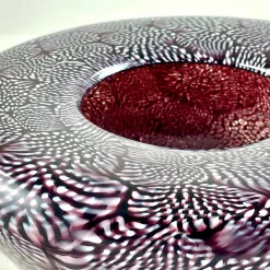 Gambaro e Tagliapietra Ciotola in filigrana bianca e nera><noscript><img width=