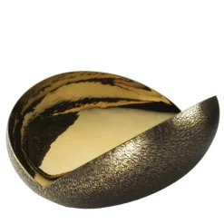 Zanetto Ciotola ovale Noce> Centrotavola