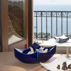 Eleit Ciotola Wave Bonbon Bianco e Blu di Cristian Visentin><noscript><img width=