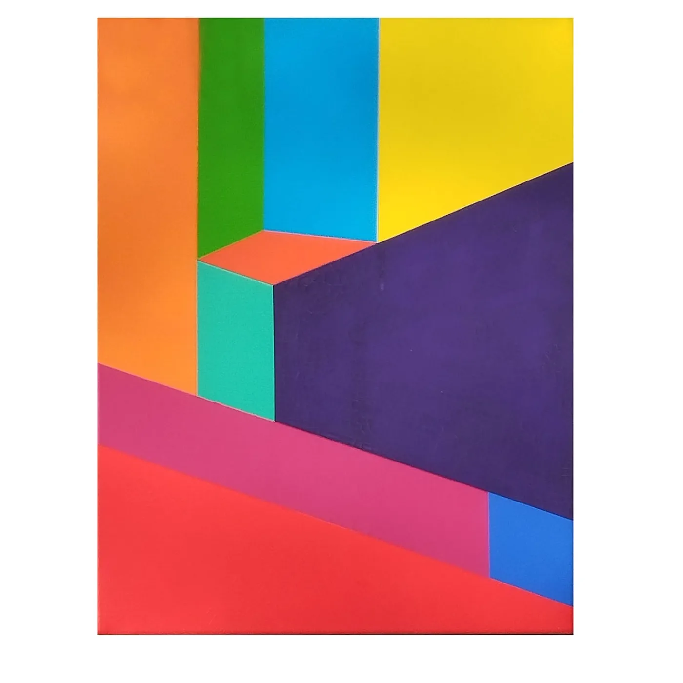 Le Meduse Color Spaces Albirit Pittura acrilica su tela> Pannelli Decorativi