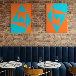 Le Meduse Color Spaces La Spirale Pittura acrilica su tela><noscript><img width=