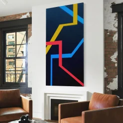 Le Meduse Color Spaces Le Tre Vie Pittura acrilica su tela><noscript><img width=