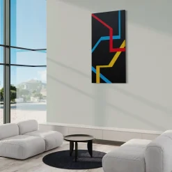 Le Meduse Color Spaces Le Tre Vie Pittura acrilica su tela><noscript><img width=