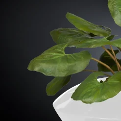 VGnewtrend Composizione di piante finte in vaso bianco><noscript><img width=