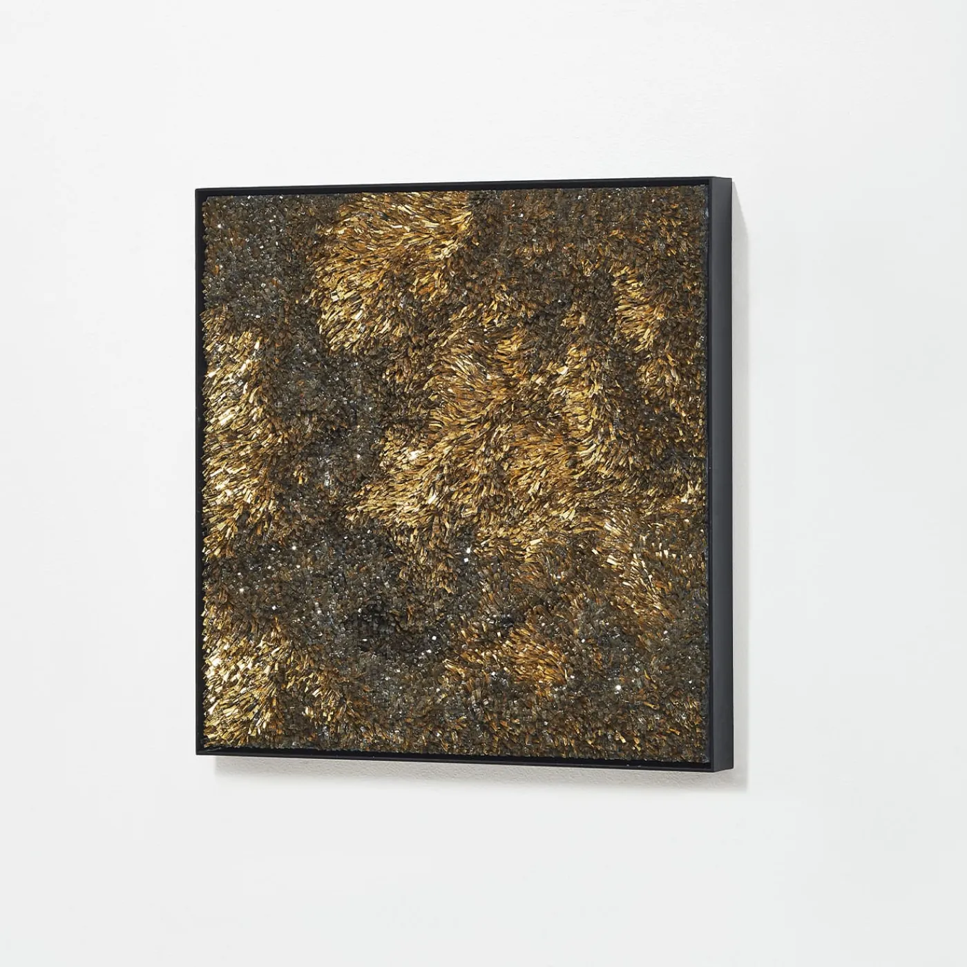 CaCO3 Studio Composizone N1 Set Di 5 Pannelli Decorativi In Vetro Oro> Pannelli Decorativi