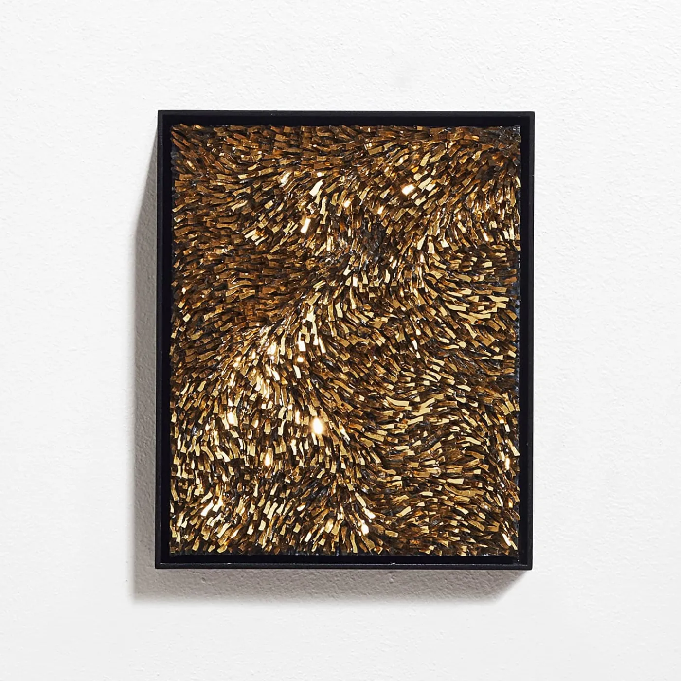 CaCO3 Studio Composizone N1 Set Di 5 Pannelli Decorativi In Vetro Oro> Pannelli Decorativi