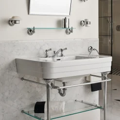 Devon&Devon Consolle Nobel finitura Cromo><noscript><img width=