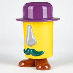 Andrea Maestri Contenitore giallo Renato> Vasi Figurativi