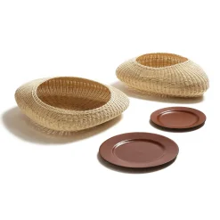 Bottega Intreccio Contenitore Shizè L di Setsu e Shinobu Ito> Scatole