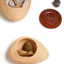 Bottega Intreccio Contenitore Shizè S di Setsu & Shinobu Ito> Scatole