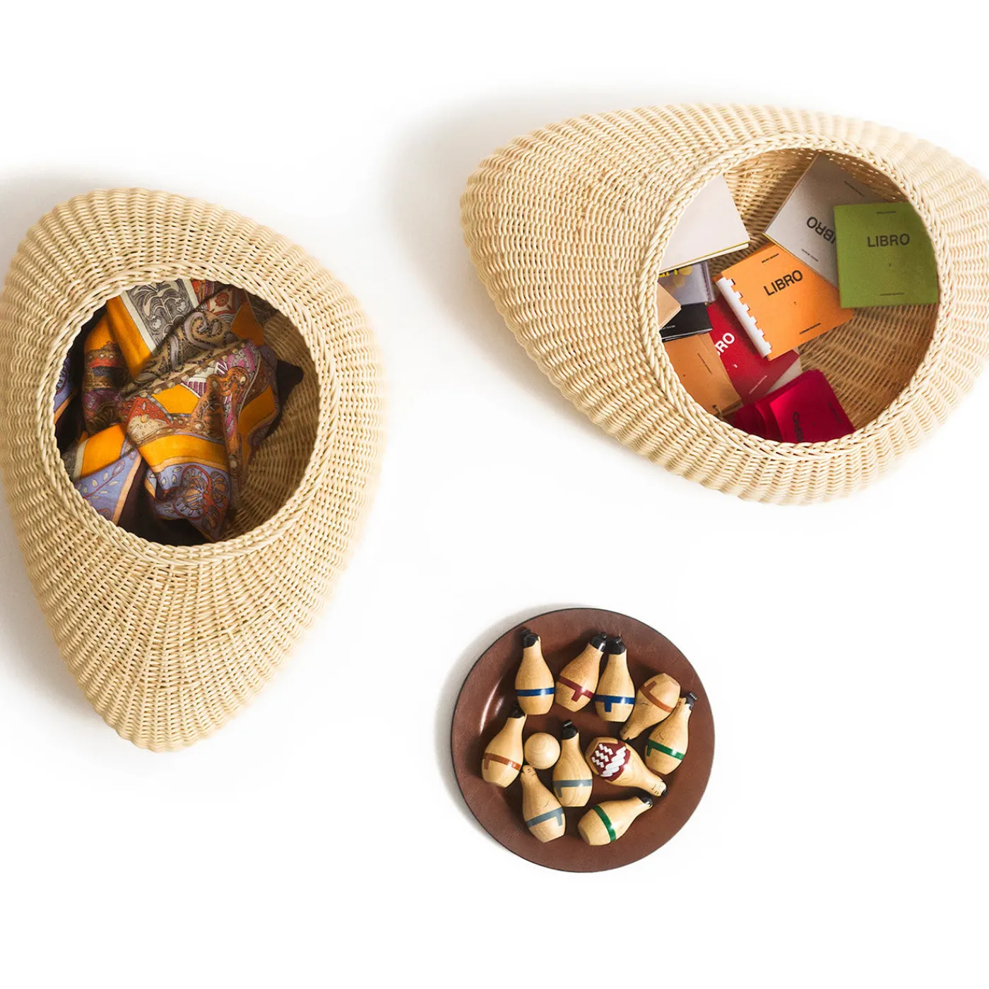 Bottega Intreccio Contenitore Shizè S di Setsu & Shinobu Ito> Scatole