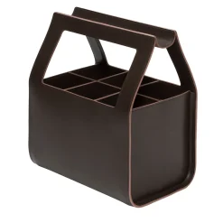 Rabitti 1969 Copenhagen Tall Large Brown Storage Basket di Gio Tirotto> Ceste