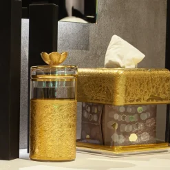 Griffe Montenapoleone by Vetrerie di Empoli Coperchio di vetro per kleenex ispirato a Michelangelo> Arredo Bagno