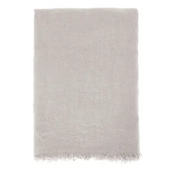 Once Milano Coperta Canvas in lino beige> Coperte