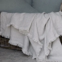 Once Milano Coperta Canvas in lino beige><noscript><img width=