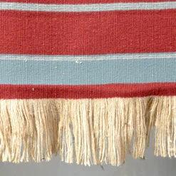 The House of Lyria Coperta Grottesco a righe policrome in seta e lana #3><noscript><img width=