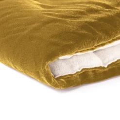 Once Milano Coperta in lino e velluto dorato><noscript><img width=
