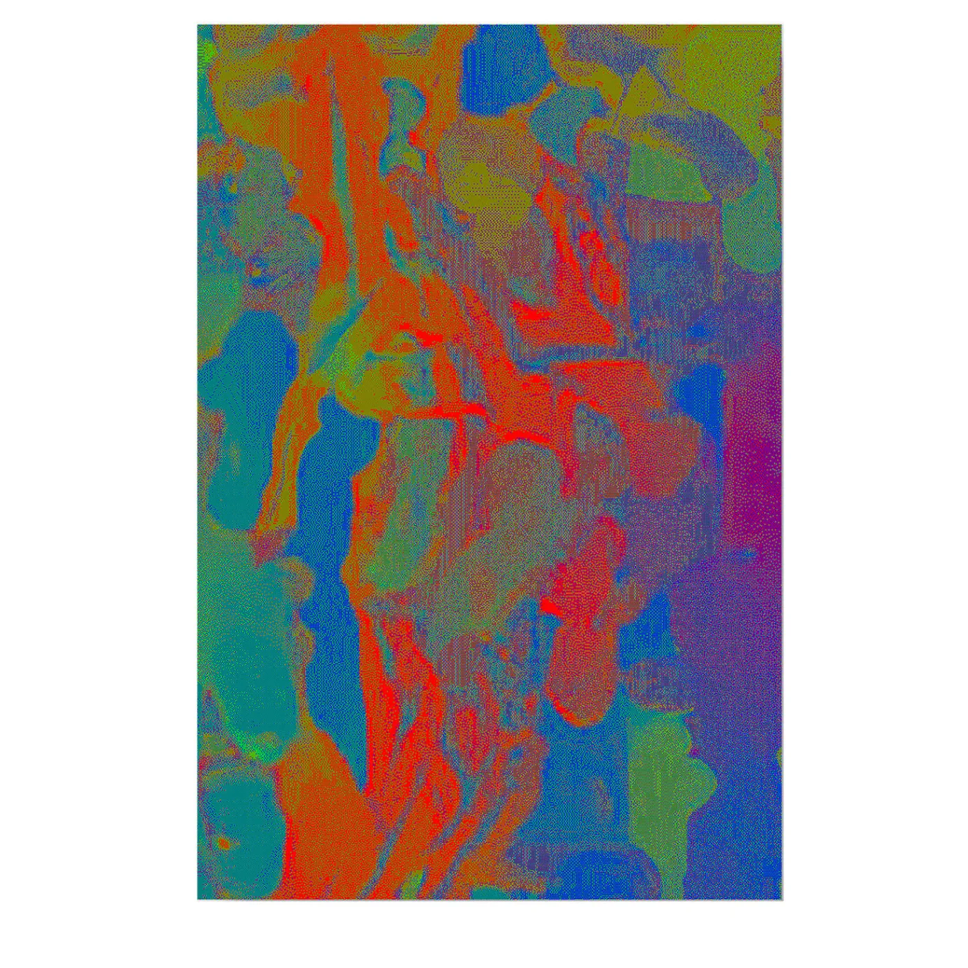 Lanificio Leo Coperta Multicolore in Lana Merino Sky, Cloud, Umbrella #3> Coperte