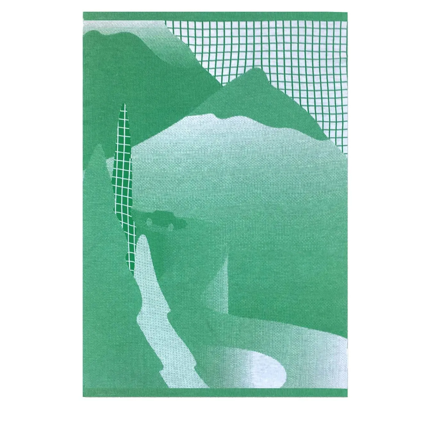 Lanificio Leo Coperta Panoramica III in lana merino di Serena Confalonieri> Coperte