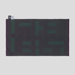 Lanificio Leo Coperta Viceversa Verde e Viola in Lana Merino> Coperte