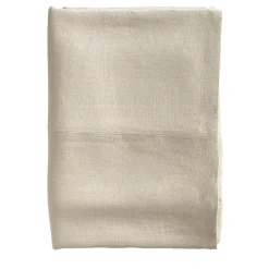 Once Milano Copriletto in lino pesante crema con cucitura> Biancheria Da Letto