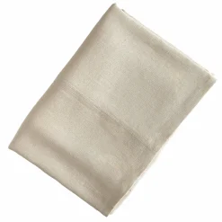 Once Milano Copriletto in lino pesante crema con cucitura> Biancheria Da Letto