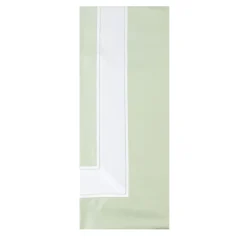 TessilArte Copripiumino Eucalipto Verde e Bianco in Raso di Cotone> Biancheria Da Letto