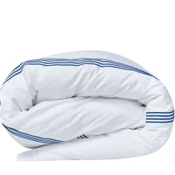 Verderoccia Copripiumino King US bianco e blu brillante di Four Generations> Biancheria Da Letto