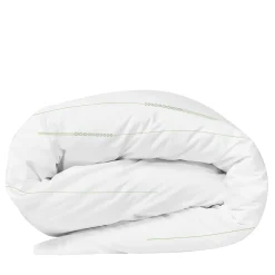 Verderoccia Copripiumino LIFE in Toni di Bianco e Verde US King> Biancheria Da Letto