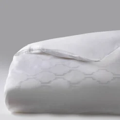 Rivolta Carmignani Copripiumino matrimoniale Waldorf Damasco Bianco><noscript><img width=