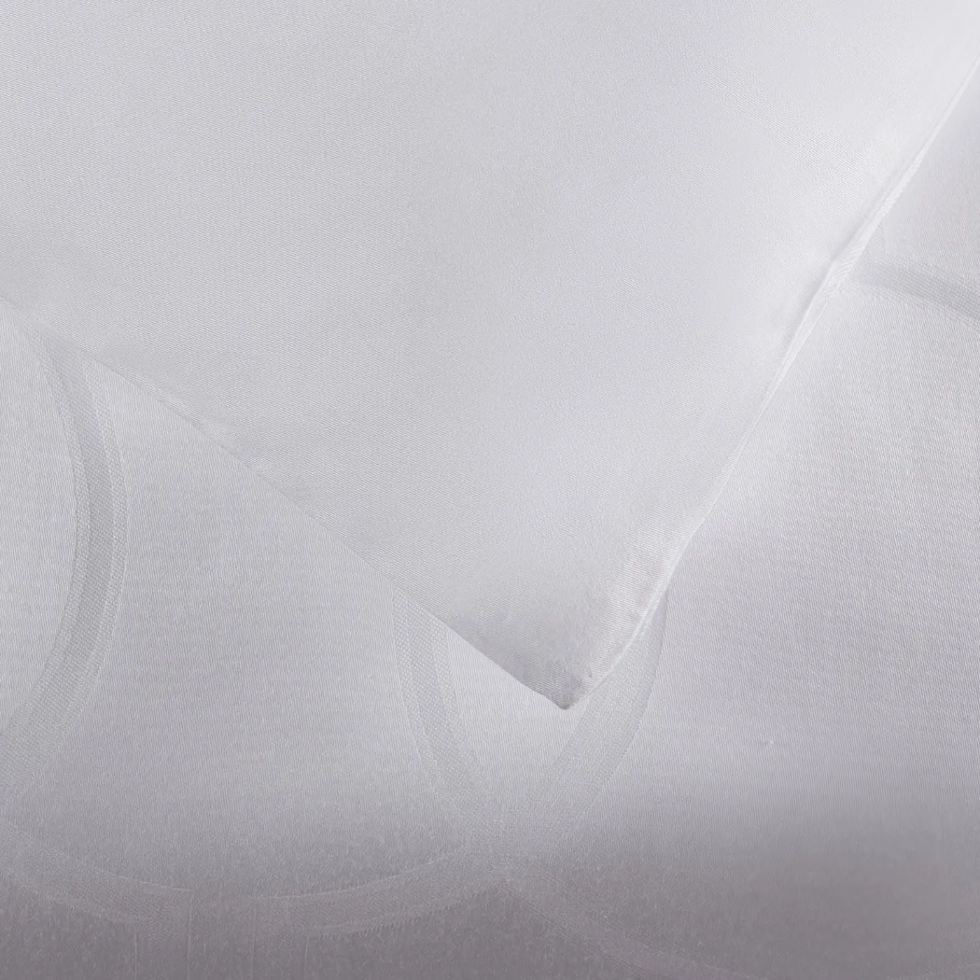 Rivolta Carmignani Copripiumino matrimoniale Shangri-La Jacquard Bianco> Biancheria Da Letto