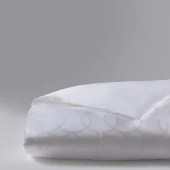 Rivolta Carmignani Copripiumino matrimoniale Shangri-La Jacquard Bianco><noscript><img width=