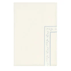 Verderoccia Copripiumino Roma Off White & Light Blue US King> Biancheria Da Letto