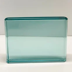 Ghirò Studio Cornice orizzontale in cristallo acquamarina> Cornici