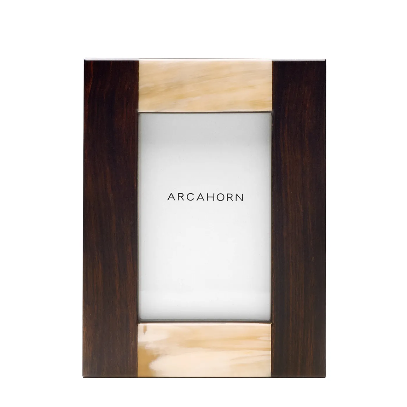 Arcahorn Cornice Piccola Medea in Corno e Ebano> Cornici