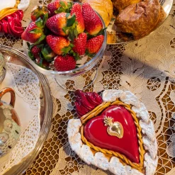 Cuore di Argilla Cuore in ceramica con morso d'amore> Sculture Da Parete