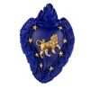 Cuore di Argilla Cuore in ceramica Zodiaco Leo> Sculture Da Parete