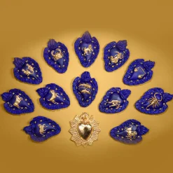 Cuore di Argilla Cuore in ceramica Zodiaco Cancer><noscript><img width=