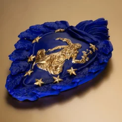 Cuore di Argilla Cuore in ceramica Zodiaco Virgo> Sculture Da Parete