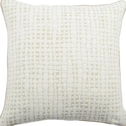 l'Opificio Cuscino Carrè avorio in Tessuto Jacquard Lovely> Cuscini